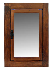 D&E Wood Girona Mission Medicine Cabinet