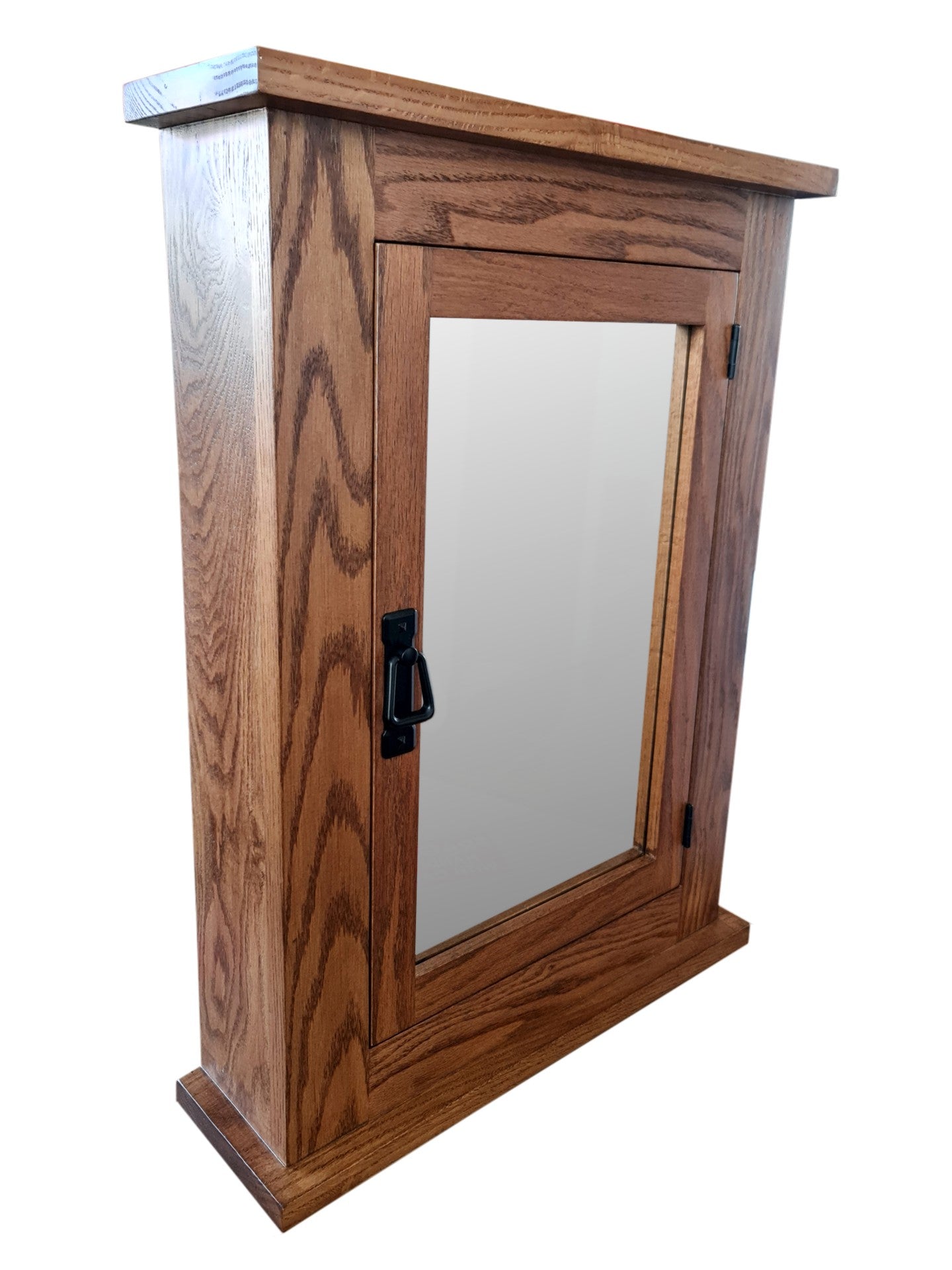 Oak Mission Medicine Cabinet Surface Mount