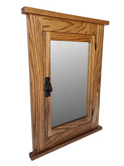 Oak Mission Recessed Medicine Cabinet