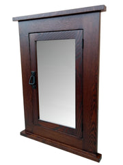 Oak Mission Recessed Medicine Cabinet