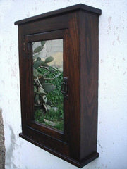 D&E Wood Primitive Mission Medicine Cabinet